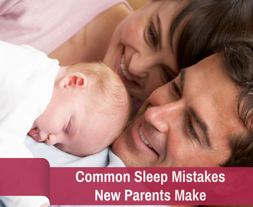 sleep mistakes new parents make