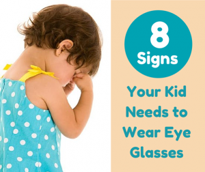 signs your toddler needs glasses