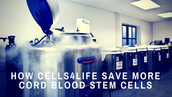 How Cells4Life Save More Cord Blood Stem Cells